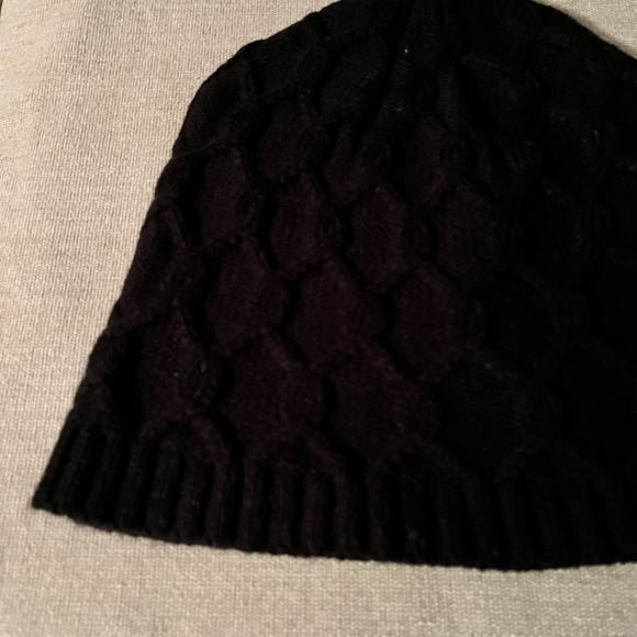 NFL PRO LINE PRE-LOVED FANATICS DETROIT LIONS BLACK BEANIE HAT - Picture 6 of 13